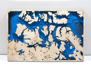 Przejście Północno - Zachodnie (Northwest Passage) - mapa batymetryczna 3D