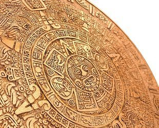 Kamień Słońca / Piedra Del Sol / Kalendarz Majów / miedź