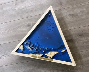 Trójkąt Bermudzki - mapa batymetryczna 3D