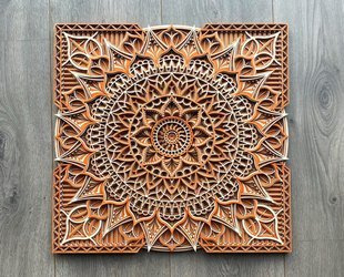 Mandala, 50 cm ORANGE M69