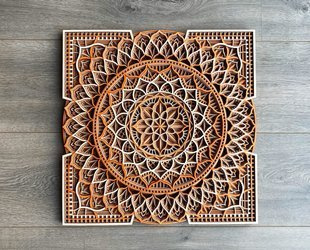 Mandala, 50 cm ORANGE M25