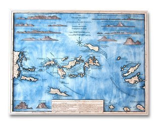 Wyspy Dziewicze Vintage - 1775 rok