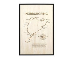 Nürburgring - tor wyścigowy mapa, obraz