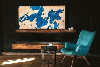 Mazury od Giżycka do Węgorzewa - mapa batymetryczna 3D